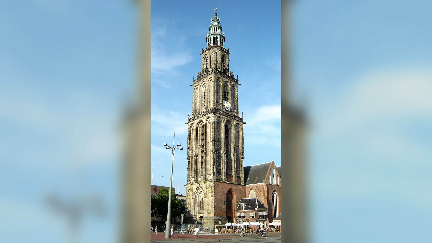 De Martinitoren als herkenbaar beeld van Groupflow Groningen
